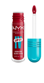 NYX Professional Makeup Gloss Collections Lip IV Hydrating Gloss Serum, Redy Set Wet, 0.16 oz