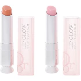 CHRISTIAN DIOR by Christian Dior Dior Addict Lip Glow Reviving Lip Balm Duo - # 001 Pink / 004 Coral --2x3.2g/0.11oz
