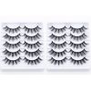 20/10/5 Paar Valse Mink Wimpers Natuurlijke Piekerige Lange Valse Wimpers Handgemaakte Gevleugelde Dikke Lash Voor Wimper Extension Make gereedschap