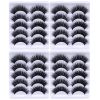 20/10/5 Paar Valse Mink Wimpers Natuurlijke Piekerige Lange Valse Wimpers Handgemaakte Gevleugelde Dikke Lash Voor Wimper Extension Make gereedschap