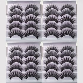 20/10/5 Paar Valse Mink Wimpers Natuurlijke Piekerige Lange Valse Wimpers Handgemaakte Gevleugelde Dikke Lash Voor Wimper Extension Make gereedschap (Color: 20Pairs-MZA4089)