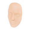 Stereoscopic Full Face Silicone Tattoo Practice Skin Microblading Mannequin Heads for Permanent Makeup Brows Nose Lips Eyes Line