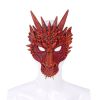 Halloween Mask Masquerade Foam Dragon Mask Scary  Half Face Mask for Cosplay Costume