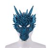 Halloween Mask Masquerade Foam Dragon Mask Scary  Half Face Mask for Cosplay Costume