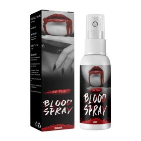 Jue Fish Plasma Spray Plasma Fake Blood Vampire Zombie Blood Simulation Blood Decoration Film And Television Makeup Props (Specification: 3pcs)