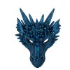 Halloween Mask Masquerade Foam Dragon Mask Scary  Half Face Mask for Cosplay Costume